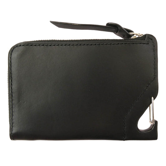 エドロバートジャドソン Topologie トポロジー 別注 utility L-zip purse ユーティリティ Lジップ L字ファスナー パース ウォレット ブラック系【極上美品】【中古】