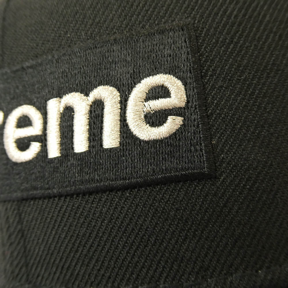 Supreme シュプリーム 20SS New Era Metallic Box Logo ニューエラ メタリック ボックスロゴ ベースボール キャップ ブラック系【中古】