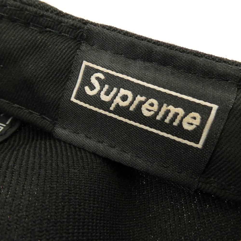 Supreme シュプリーム 20SS New Era Metallic Box Logo ニューエラ メタリック ボックスロゴ ベースボール キャップ ブラック系【中古】