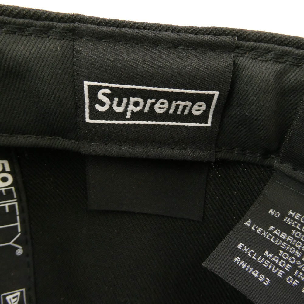 Supreme シュプリーム 20AW New Era World Famous Box Logo ニューエラ ワールドフェイマス ボックスロゴ ベースボール キャップ ブラック系【美品】【中古】