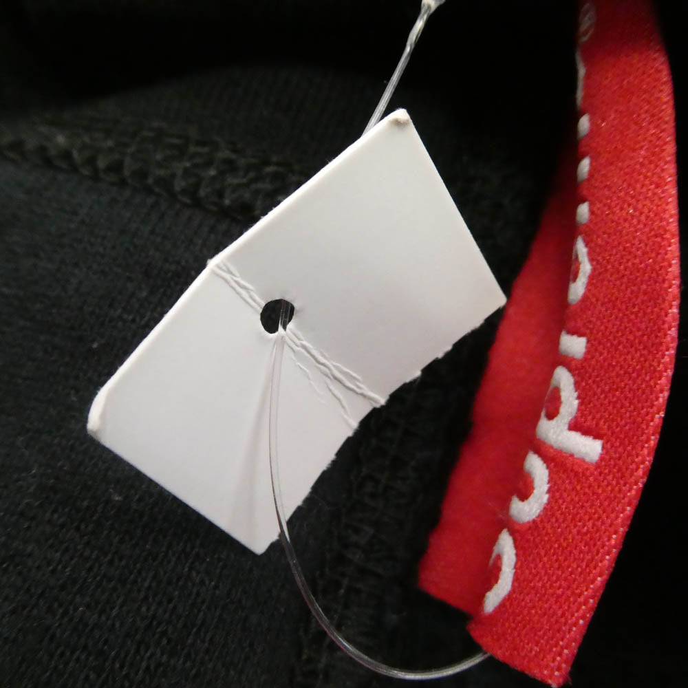 Supreme シュプリーム 21SS KAWS カウズ Chalk Logo Hooded Sweatshirt チョークロゴ ボックスロゴ プルオーバー パーカー フーディー ブラック系 L【美品】【中古】