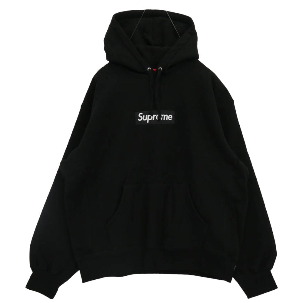 Supreme シュプリーム 23AW Box Logo Hooded Sweatshirt ボックスロゴ プルオーバー スウェット パーカー ブラック系 M【極上美品】【中古】