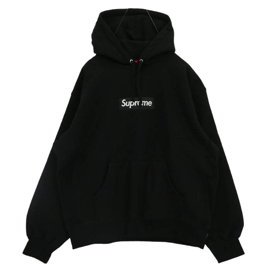 Supreme シュプリーム 23AW Box Logo Hooded Sweatshirt ボックスロゴ プルオーバー スウェット パーカー ブラック系 M【極上美品】【中古】