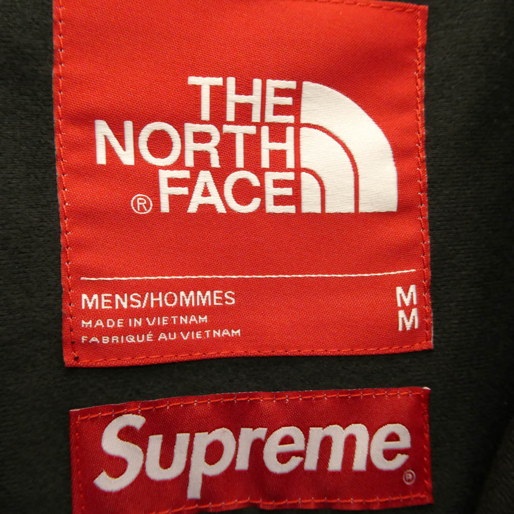 Supreme シュプリーム × THE NORTH FACE ノースフェイス 19SS Arc Logo Mountain Parka アーチロゴ マウンテンパーカー ジャケット パープル系 M【中古】