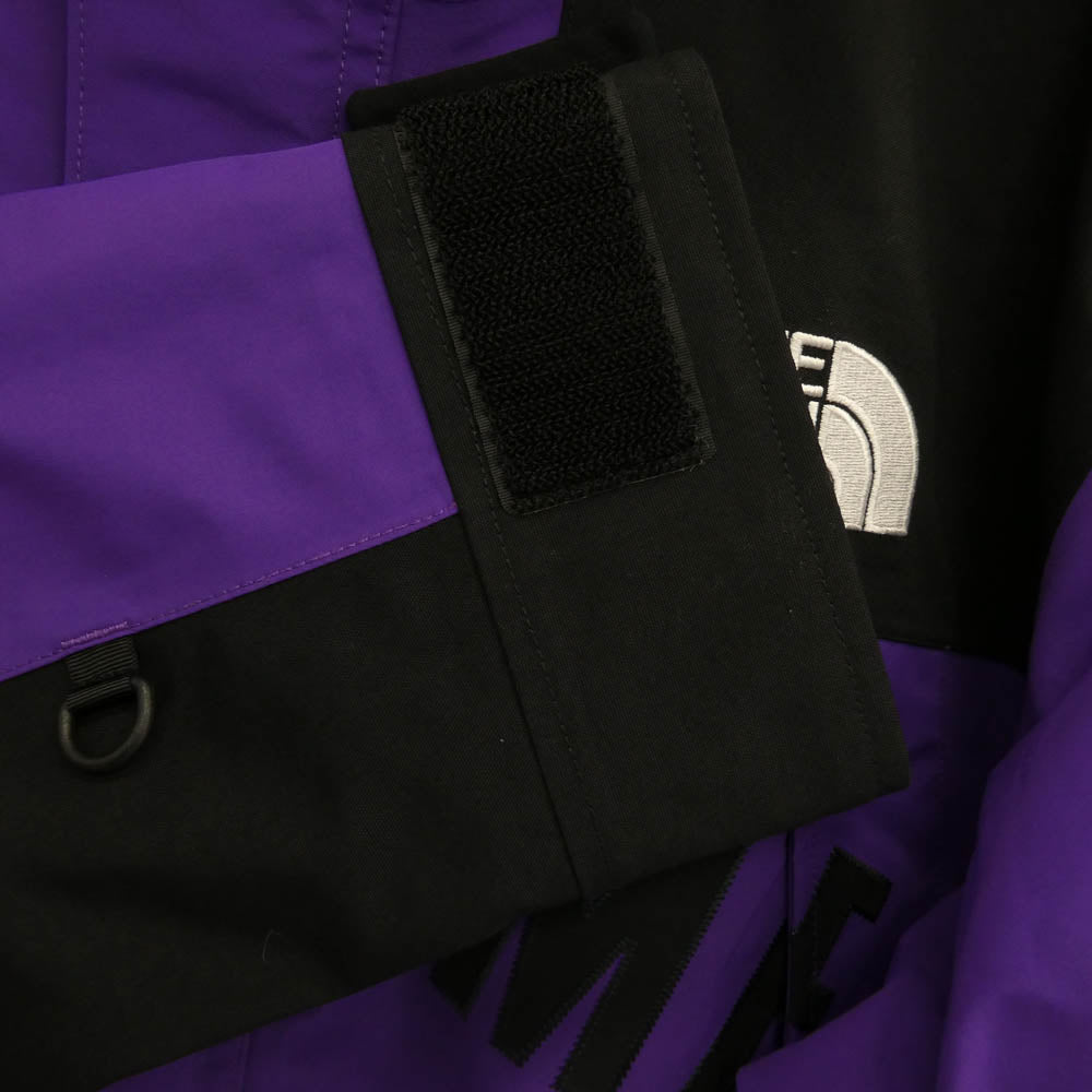 Supreme シュプリーム × THE NORTH FACE ノースフェイス 19SS Arc Logo Mountain Parka アーチロゴ マウンテンパーカー ジャケット パープル系 M【中古】