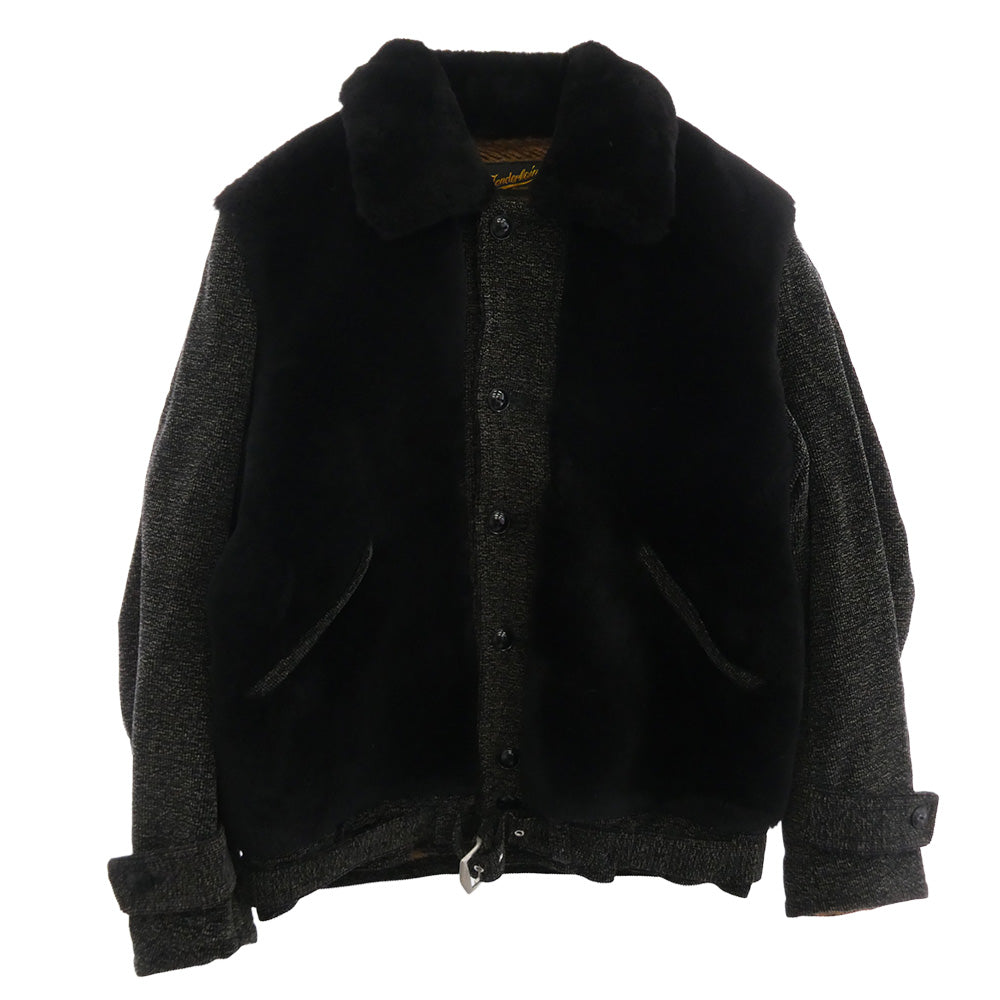 TENDERLOIN テンダーロイン T-GRIZZLY JKT グリズリージャケット 熊ジャン ブラック系 M【美品】【中古】