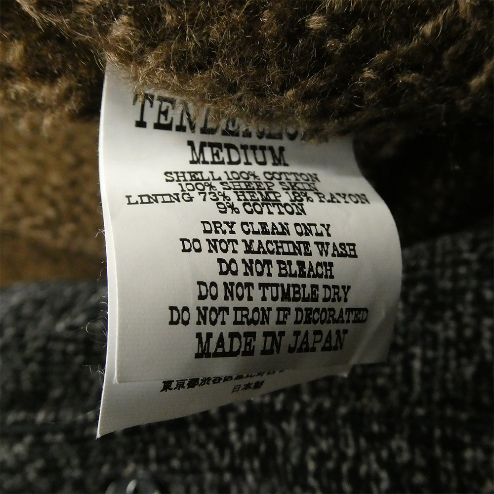 TENDERLOIN テンダーロイン T-GRIZZLY JKT グリズリージャケット 熊ジャン ブラック系 M【美品】【中古】