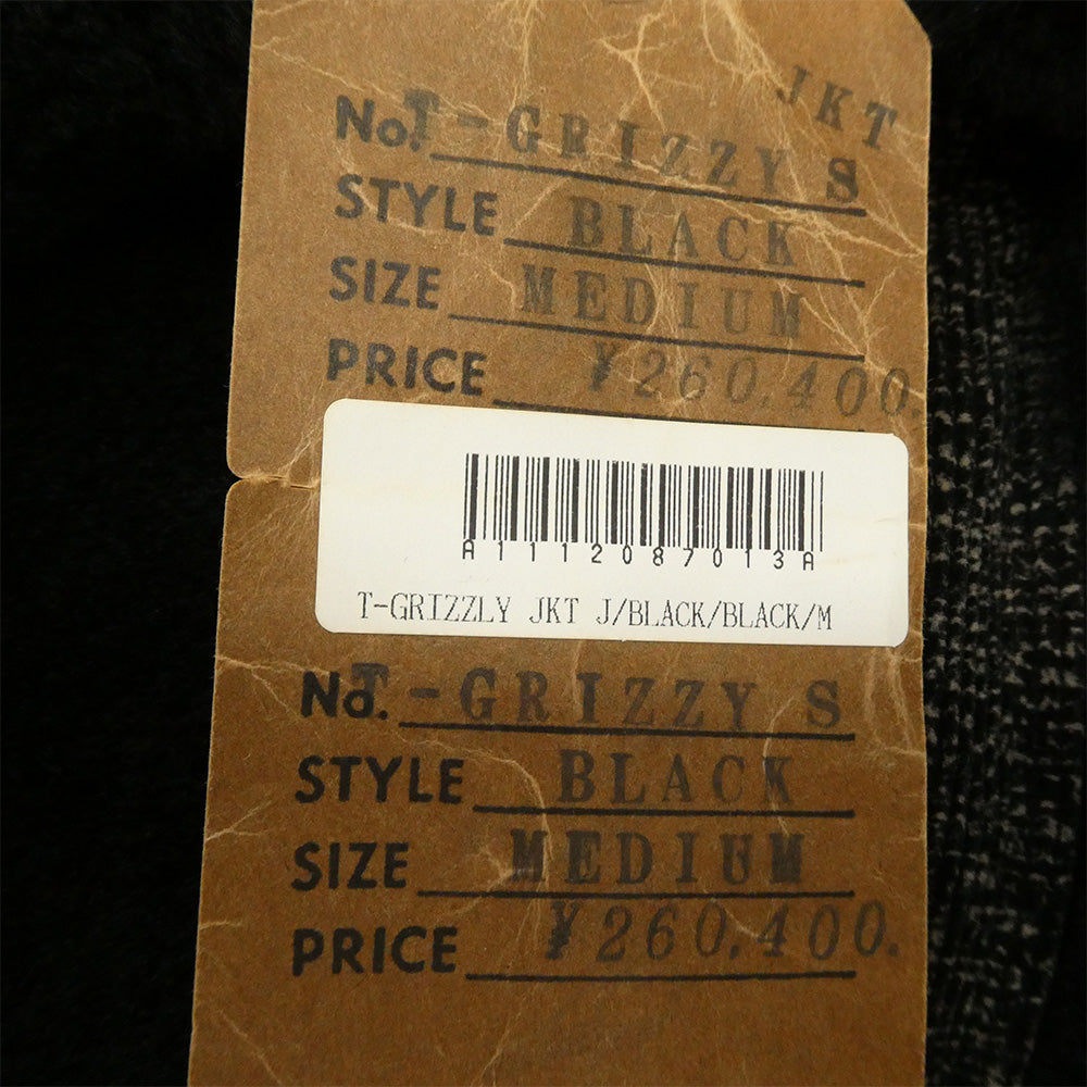 TENDERLOIN テンダーロイン T-GRIZZLY JKT グリズリージャケット 熊ジャン ブラック系 M【美品】【中古】