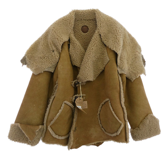 TENDERLOIN テンダーロイン T-MOUNTAIN JKT ムートンジャケット カーキ系【中古】