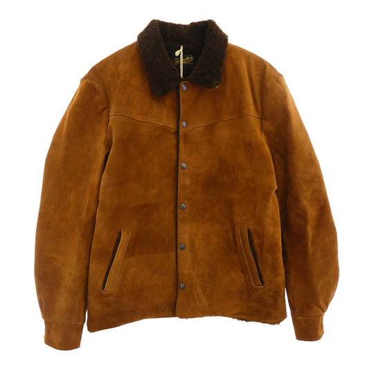 TENDERLOIN テンダーロイン T-SADDLE SUEDE JKT サドル スエードレザー ジャケット ブラウン ブラウン系 M【中古】