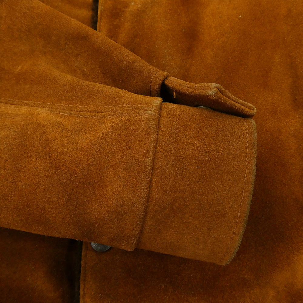 TENDERLOIN テンダーロイン T-SADDLE SUEDE JKT サドル スエードレザー ジャケット ブラウン ブラウン系 M【中古】