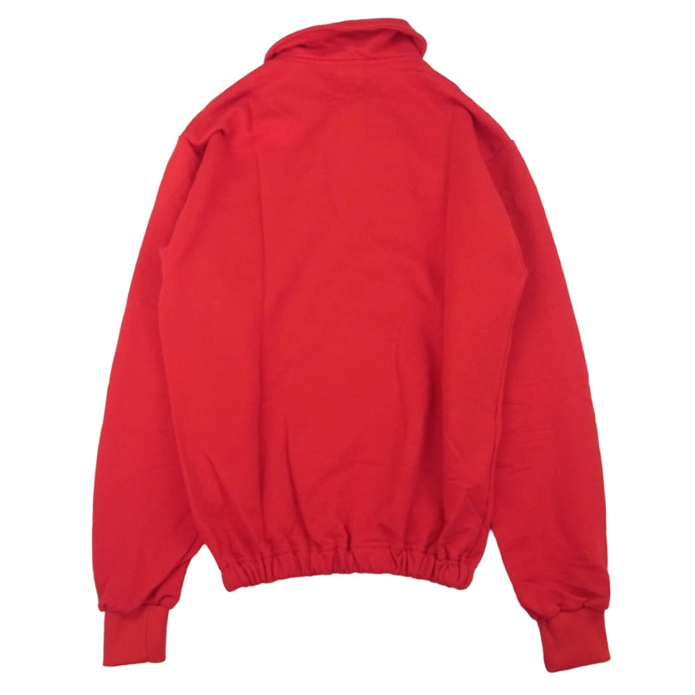 ヴィンテージ 80s danish army デンマーク軍 ショールカラー スウェット レッド系 2【中古】