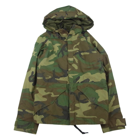 ヴィンテージ DLA100-92-C-4203 90s U.S.ARMY 米軍 実物 ECWCS 1st Gen 後期型 ゴアテックス パーカー カーキ系 XS【中古】