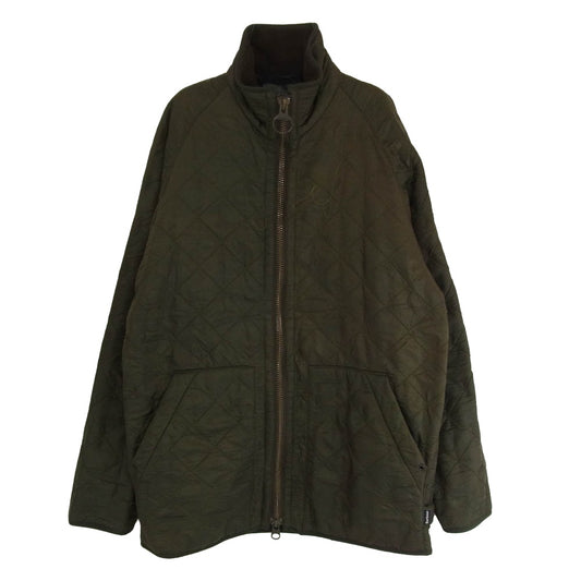 Barbour バブアー POLARQUILT SHORT JACKET キルティング ジャケット カーキ系 S【中古】