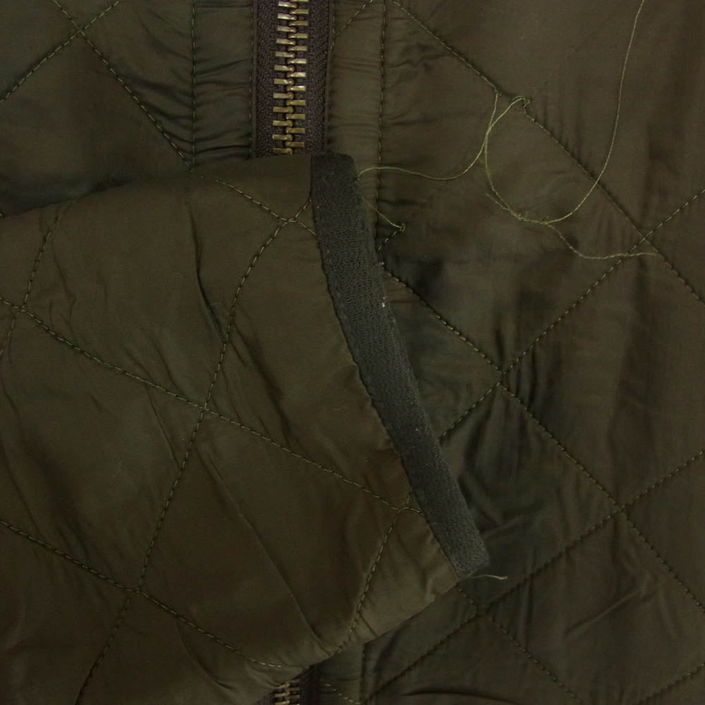 Barbour バブアー POLARQUILT SHORT JACKET キルティング ジャケット カーキ系 S【中古】