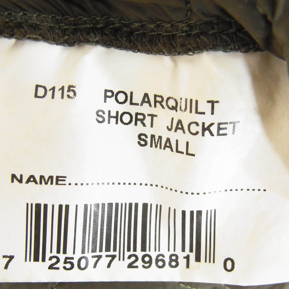 Barbour バブアー POLARQUILT SHORT JACKET キルティング ジャケット カーキ系 S【中古】