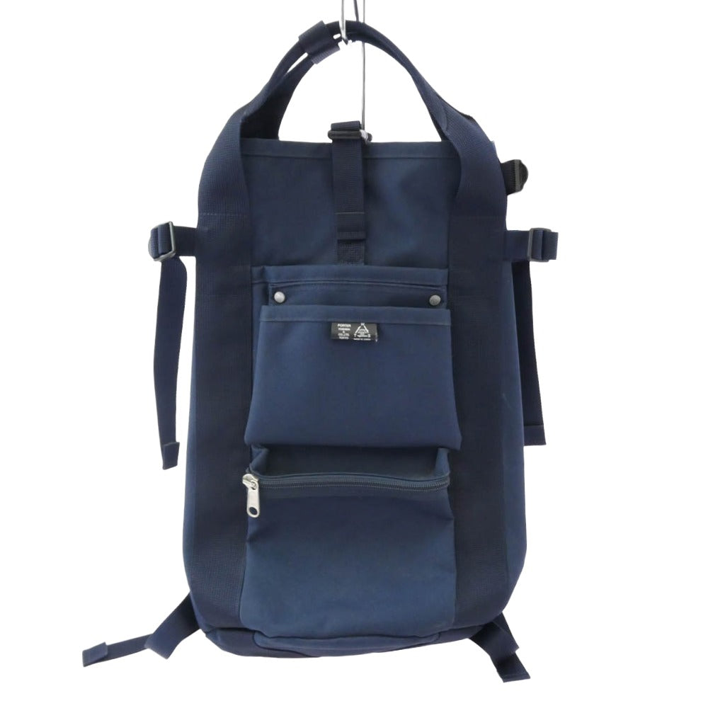 PORTER ポーター UNION ユニオン リュック バックパック ネイビー系【中古】