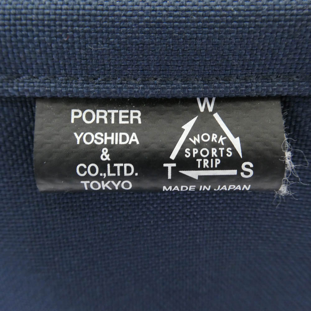 PORTER ポーター UNION ユニオン リュック バックパック ネイビー系【中古】