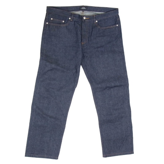 A.P.C. アーペーセー JEAN STANDARD ボタンフライ デニム パンツ インディゴブルー系 36【中古】