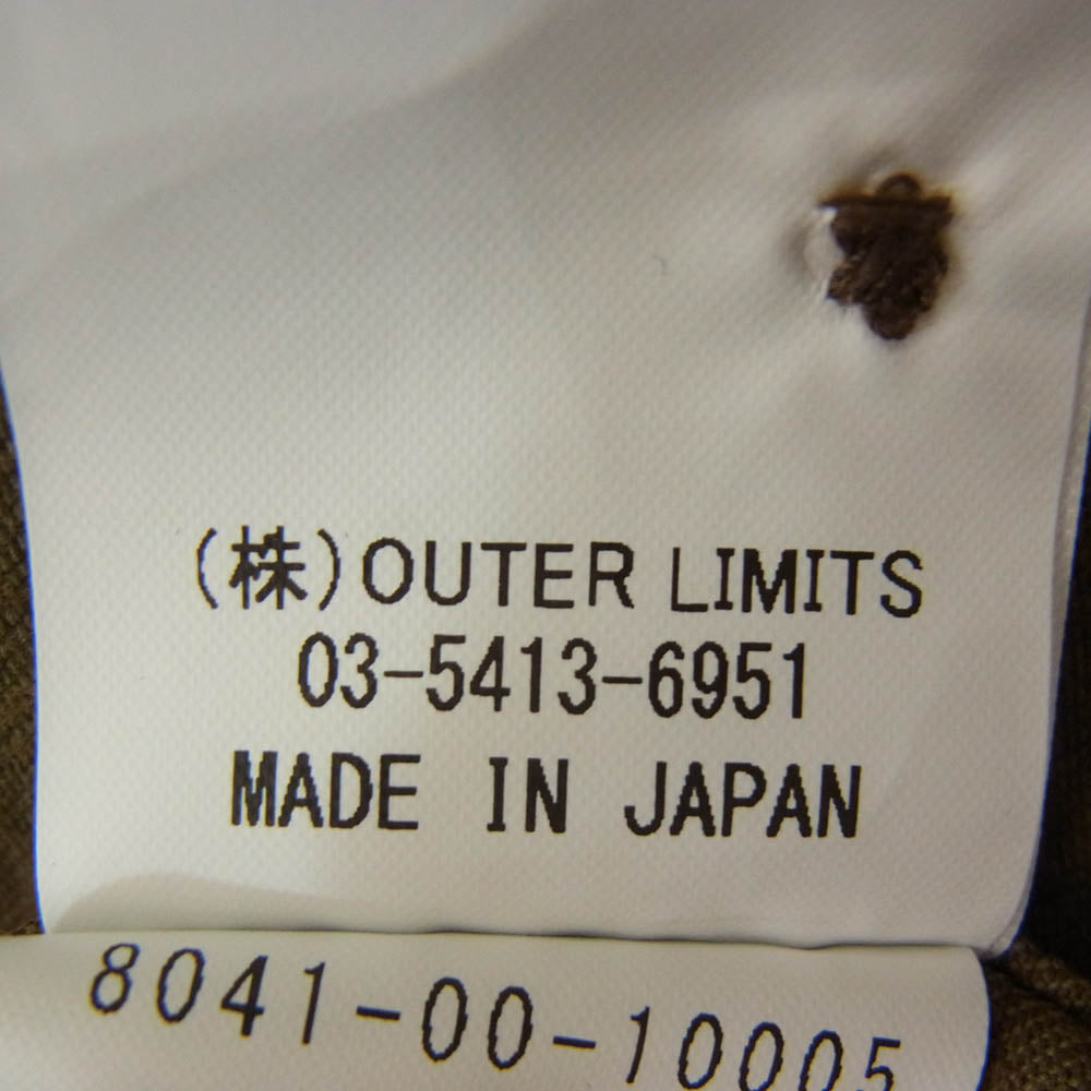 Nigel Cabourn ナイジェルケーボン 8041-00-10005 BRITISH ARMY ブリティッシュ アーミー プルオーバー 長袖 シャツ カーキ系 54【中古】