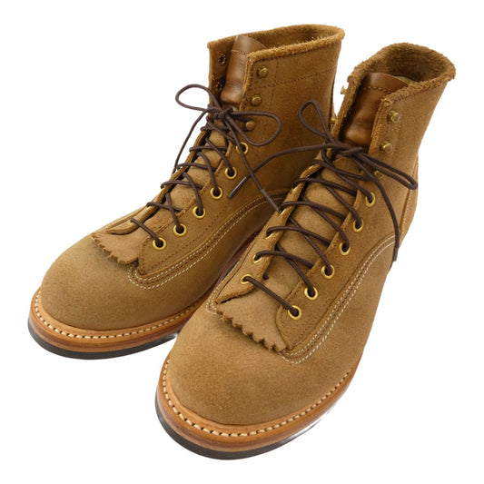 John Lofgren ジョン ロフグレン donkey puncher boots ドンキー パンチャー スエード ブーツ ブラウン系 10.5E【中古】