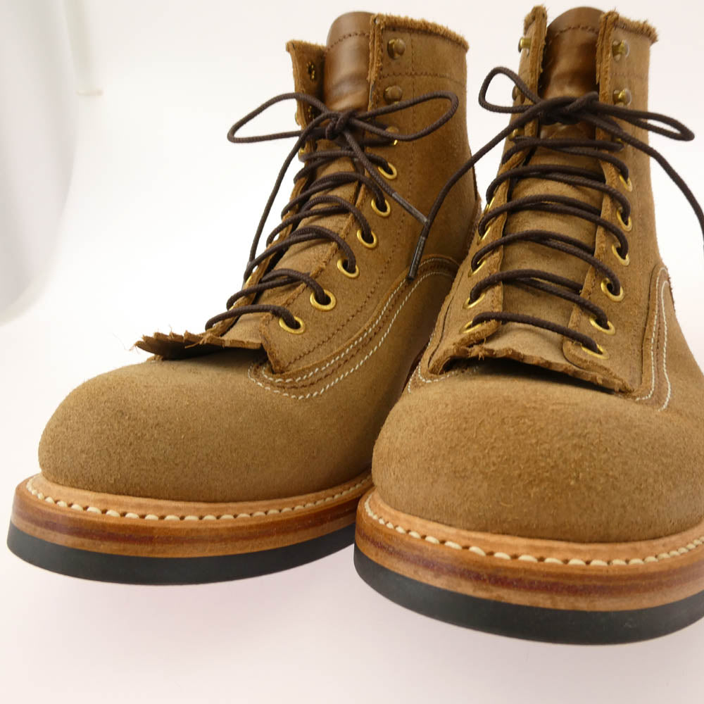 John Lofgren ジョン ロフグレン donkey puncher boots ドンキー パンチャー スエード ブーツ ブラウン系 10.5E【中古】