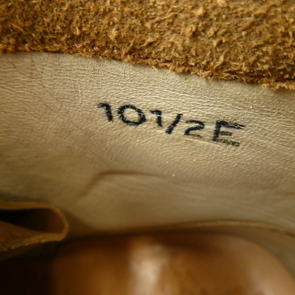 John Lofgren ジョン ロフグレン donkey puncher boots ドンキー パンチャー スエード ブーツ ブラウン系 10.5E【中古】