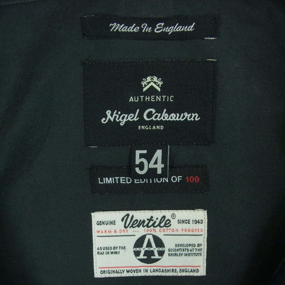 Nigel Cabourn ナイジェルケーボン 8047-14-0000 Harris Tweed cameraman jacket カメラマン ジャケット ハリスツイード ネイビー系 ダークネイビー系 54【中古】