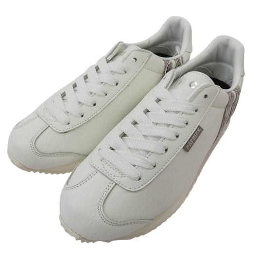 PATRICK パトリック 507510 NEVADA-MI ネバダ・ミ レザー ローカット スニーカー ホワイト系 36【極上美品】【中古】