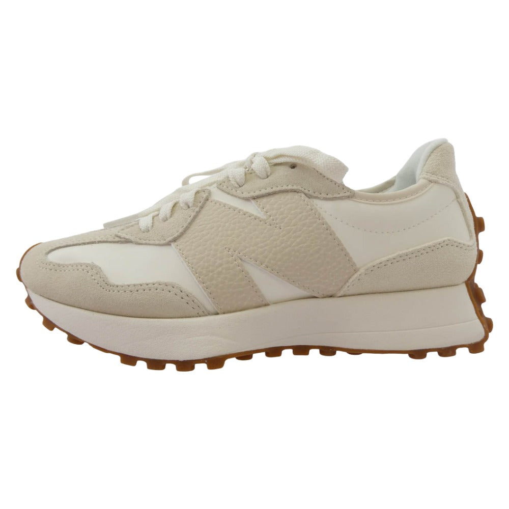 NEW BALANCE ニューバランス WS327NKD スエード シンセティックレザー ローカット スニーカー 24.5cm【極上美品】【中古】