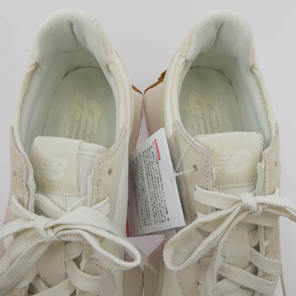 NEW BALANCE ニューバランス WS327NKD スエード シンセティックレザー ローカット スニーカー 24.5cm【極上美品】【中古】