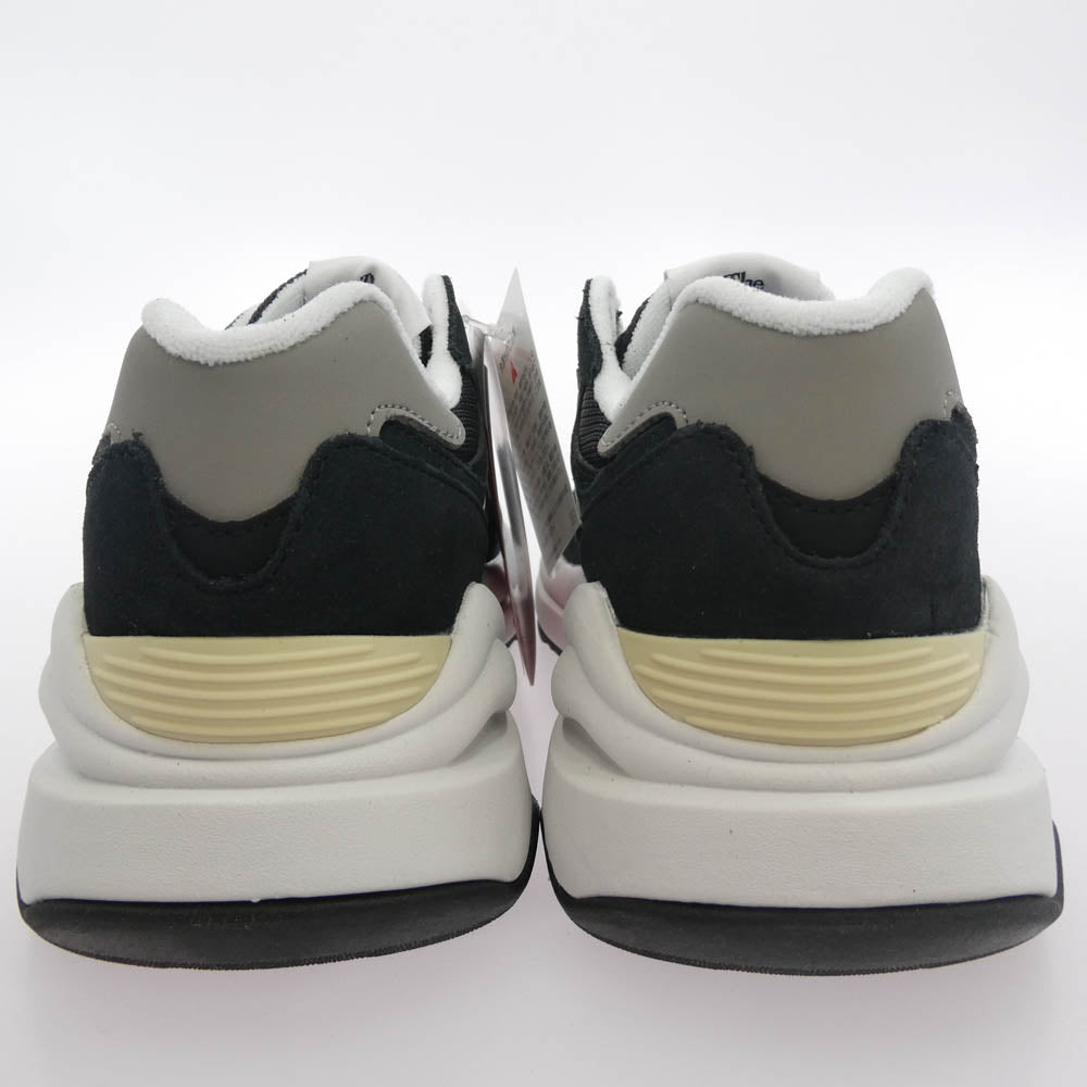 NEW BALANCE ニューバランス M5740CB スエード ローカット スニーカー ブラック系 25.5cm【美品】【中古】