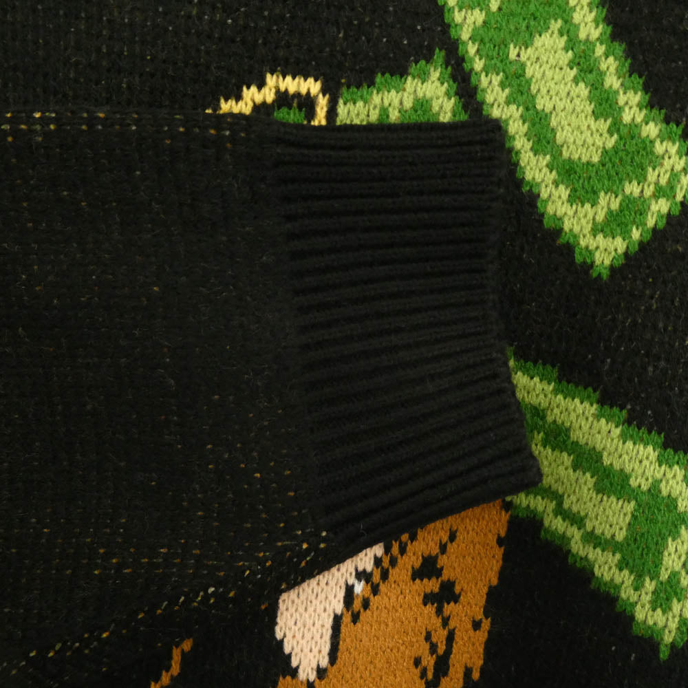 Supreme シュプリーム 25AW All Dogs Go To Heaven Sweater オールドッグ ゴートゥーヘブン ニット セーター ブラック系 M【新古品】【未使用】【中古】