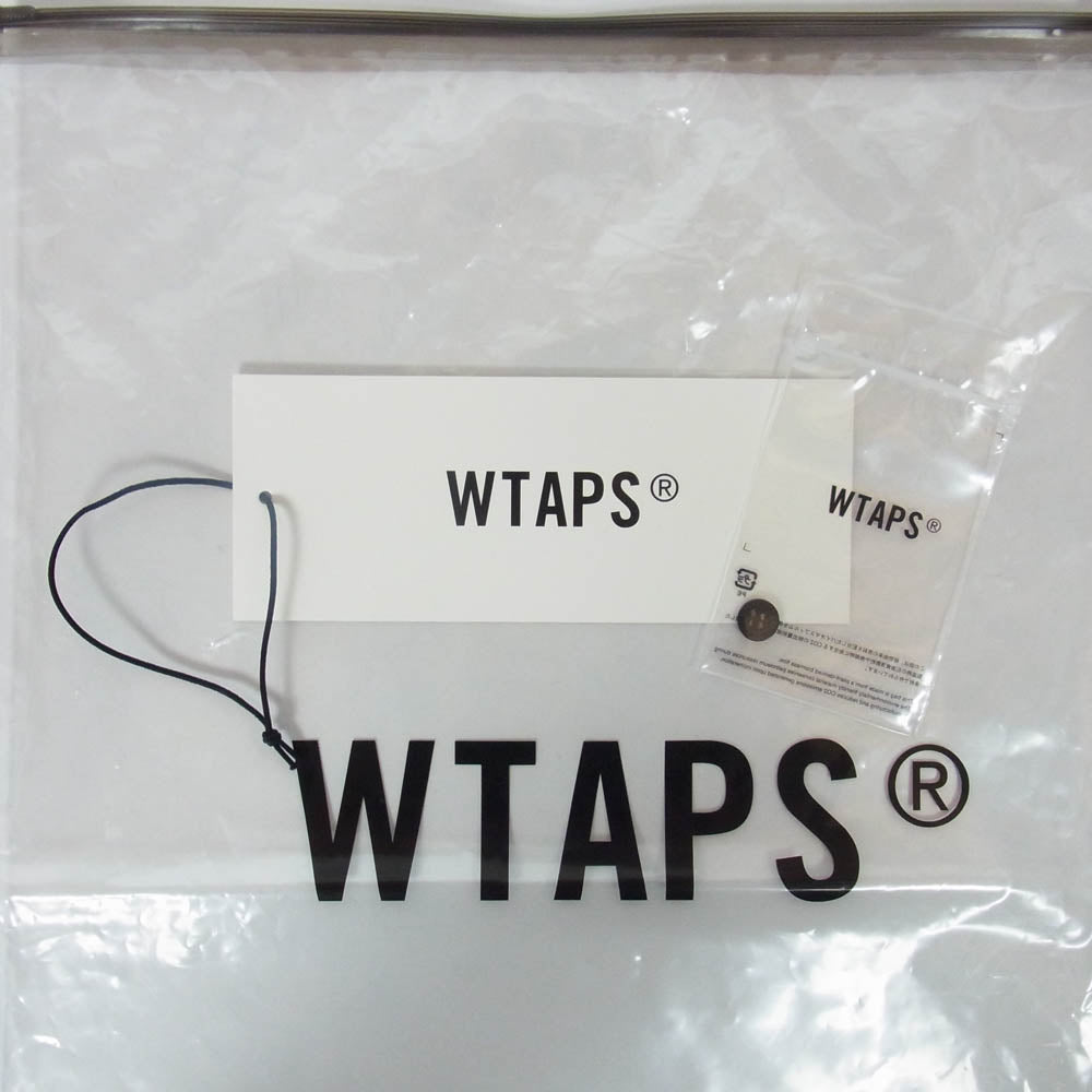 WTAPS ダブルタップス 25AW 252TQDT-SHM04 TXT 02 LS WONY TWEED TEXTILE OF Charcoal ツイード テキスタイル チェック柄 ウール 長袖シャツ ブラウン系 01【極上美品】【中古】