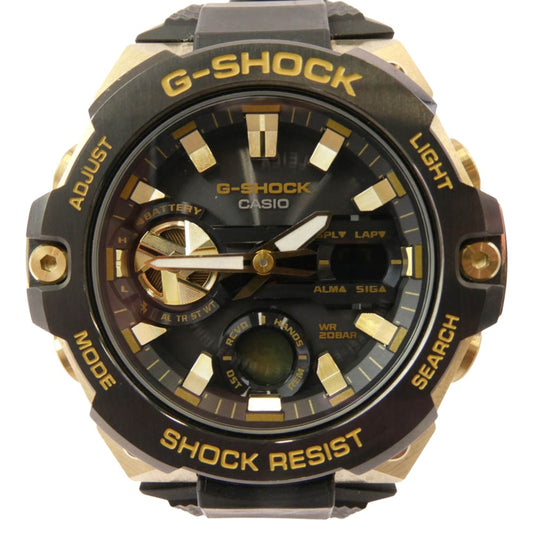 CASIO G-SHOCK カシオ ジーショック GST-B400GB-1A9JF GST-B400 Series G-SHOCK ジーショック 腕時計 ブラック系 ゴールド系【中古】