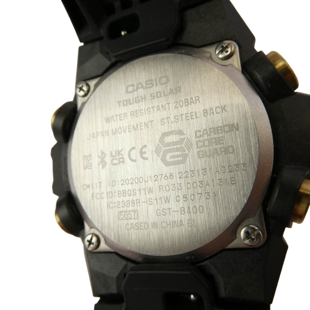 CASIO G-SHOCK カシオ ジーショック GST-B400GB-1A9JF GST-B400 Series G-SHOCK ジーショック 腕時計 ブラック系 ゴールド系【中古】