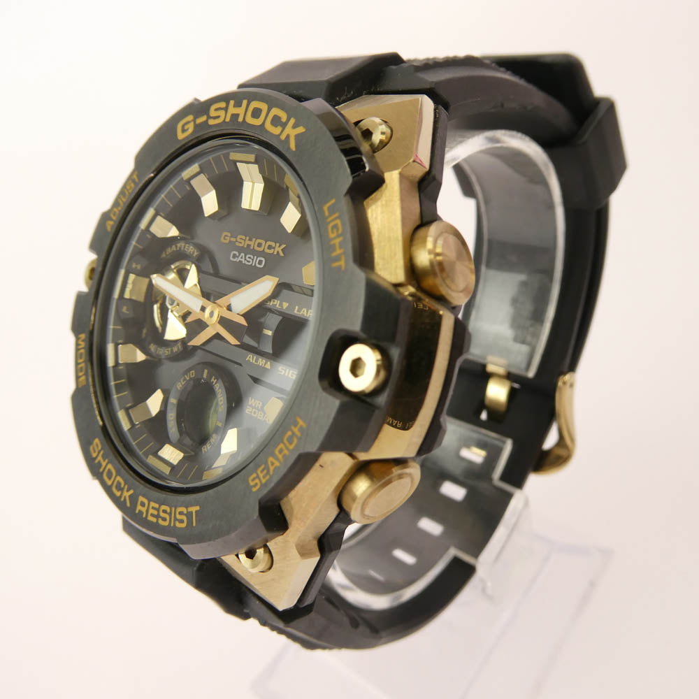 CASIO G-SHOCK カシオ ジーショック GST-B400GB-1A9JF GST-B400 Series G-SHOCK ジーショック 腕時計 ブラック系 ゴールド系【中古】