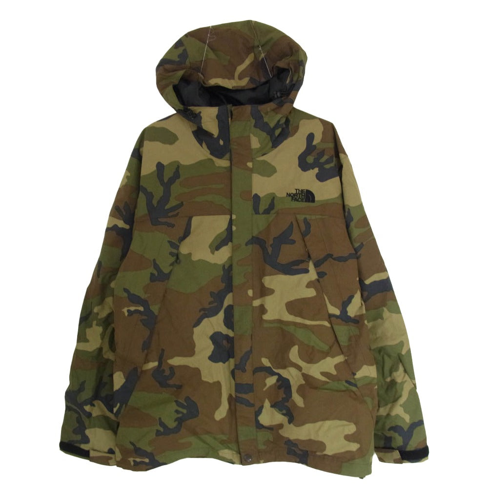 THE NORTH FACE ノースフェイス NP61845 Novelty Scoop Jacket ノベルティ スクープ ジャケット カーキ系 L【中古】
