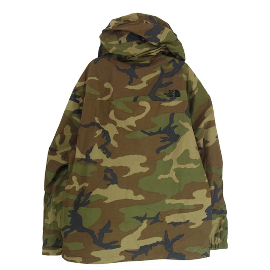 THE NORTH FACE ノースフェイス NP61845 Novelty Scoop Jacket ノベルティ スクープ ジャケット カーキ系 L【中古】