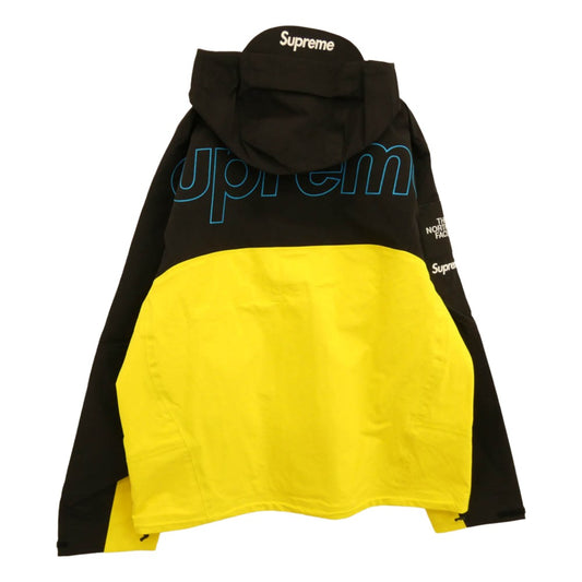 Supreme シュプリーム 22AW NP52207I The North Face ノースフェイス Taped Seam Shell Jacket テープドシーム シェル ジャケット マウンテンパーカー イエロー系 M【極上美品】【中古】