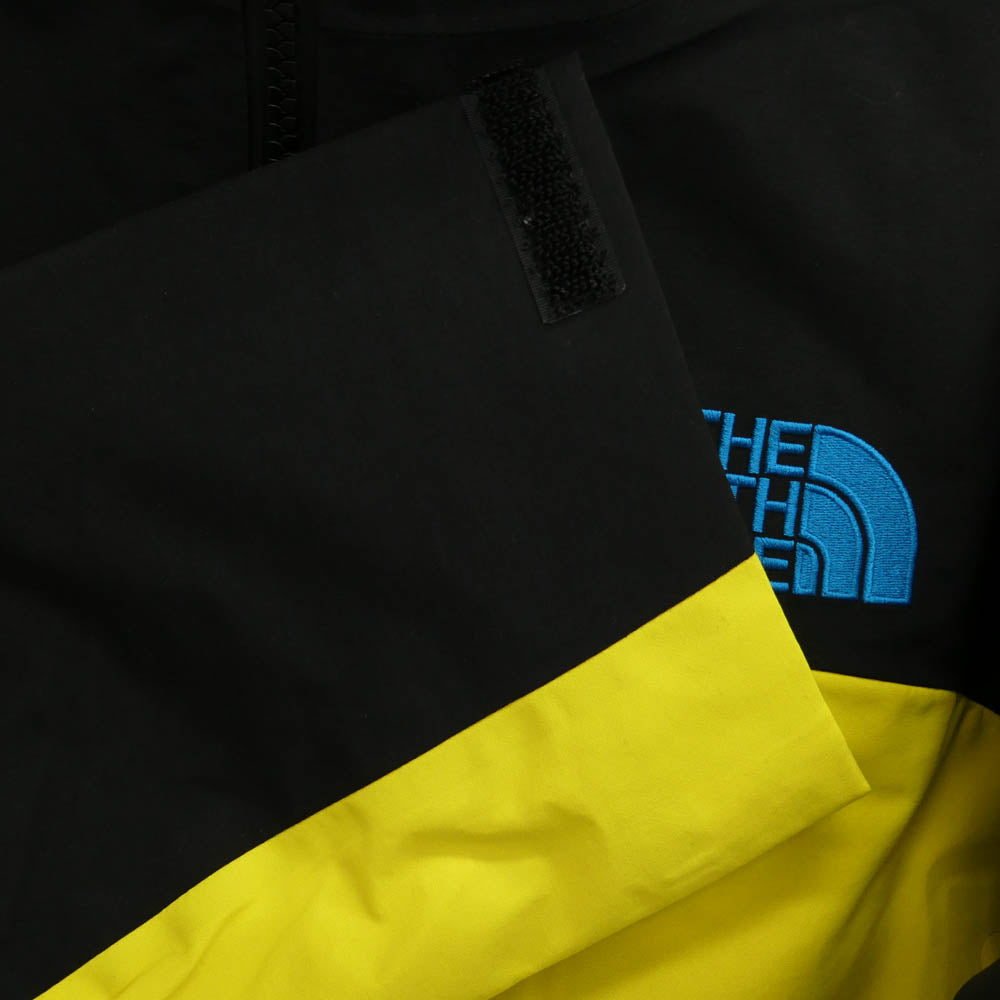 Supreme シュプリーム 22AW NP52207I The North Face ノースフェイス Taped Seam Shell Jacket テープドシーム シェル ジャケット マウンテンパーカー イエロー系 M【極上美品】【中古】