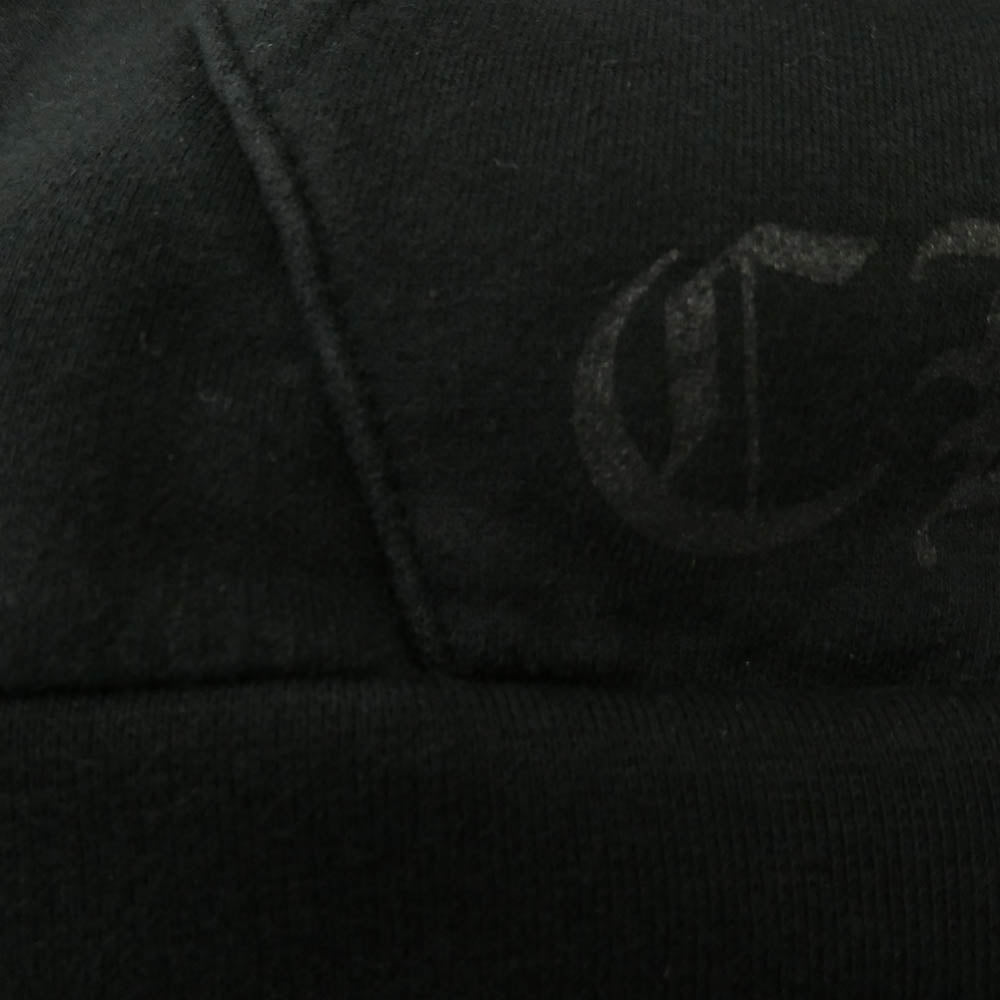 CHROME HEARTS クロムハーツ（原本無） SWTSHRT PLVR LTD ホースシュー バック プリント プルオーバー パーカー ブラック系 XL【中古】