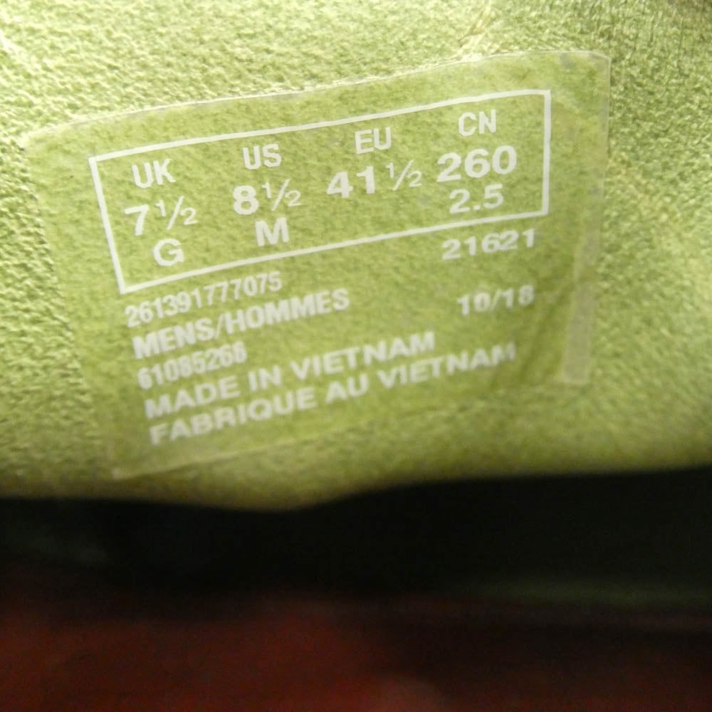 Clarks クラークス 21621 Wallabee ワラビー スエード ブーツ シューズ グリーン系 7 1/2【中古】