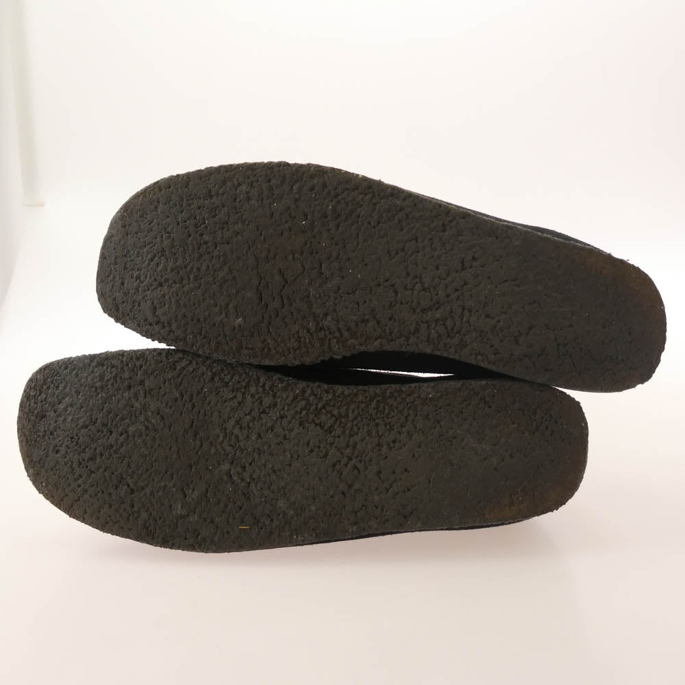 Clarks クラークス 11826 Wallabee ワラビー スエード ブーツ シューズ 黒系 ブラック系 26cm【中古】