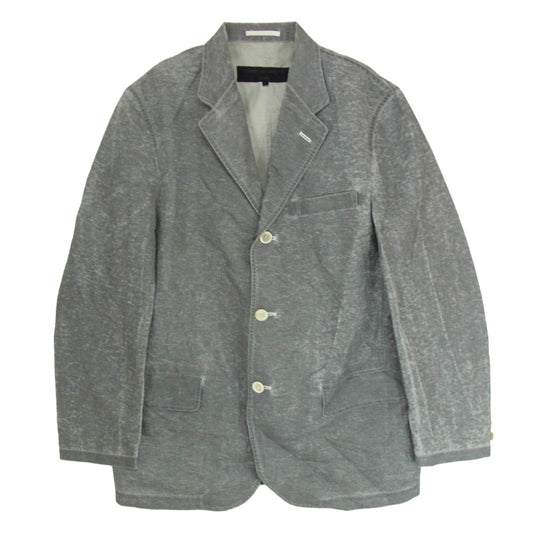 COMME des GARCONS HOMME コムデギャルソンオム AD2000 HJ-10016S 00s 田中オム 3B テーラードジャケット ブレザー グレー系 S【中古】