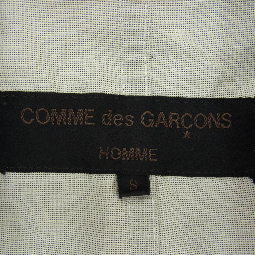 COMME des GARCONS HOMME コムデギャルソンオム AD2000 HJ-10016S 00s 田中オム 3B テーラードジャケット ブレザー グレー系 S【中古】