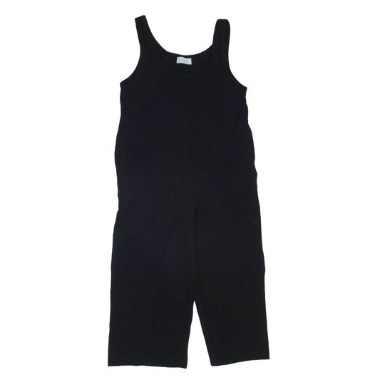 Adam et Rope' アダムエロペ 24SS GAY-04100-A ダブルフェイス ジャージー セットロンパース ブラック系 F【新古品】【未使用】【中古】