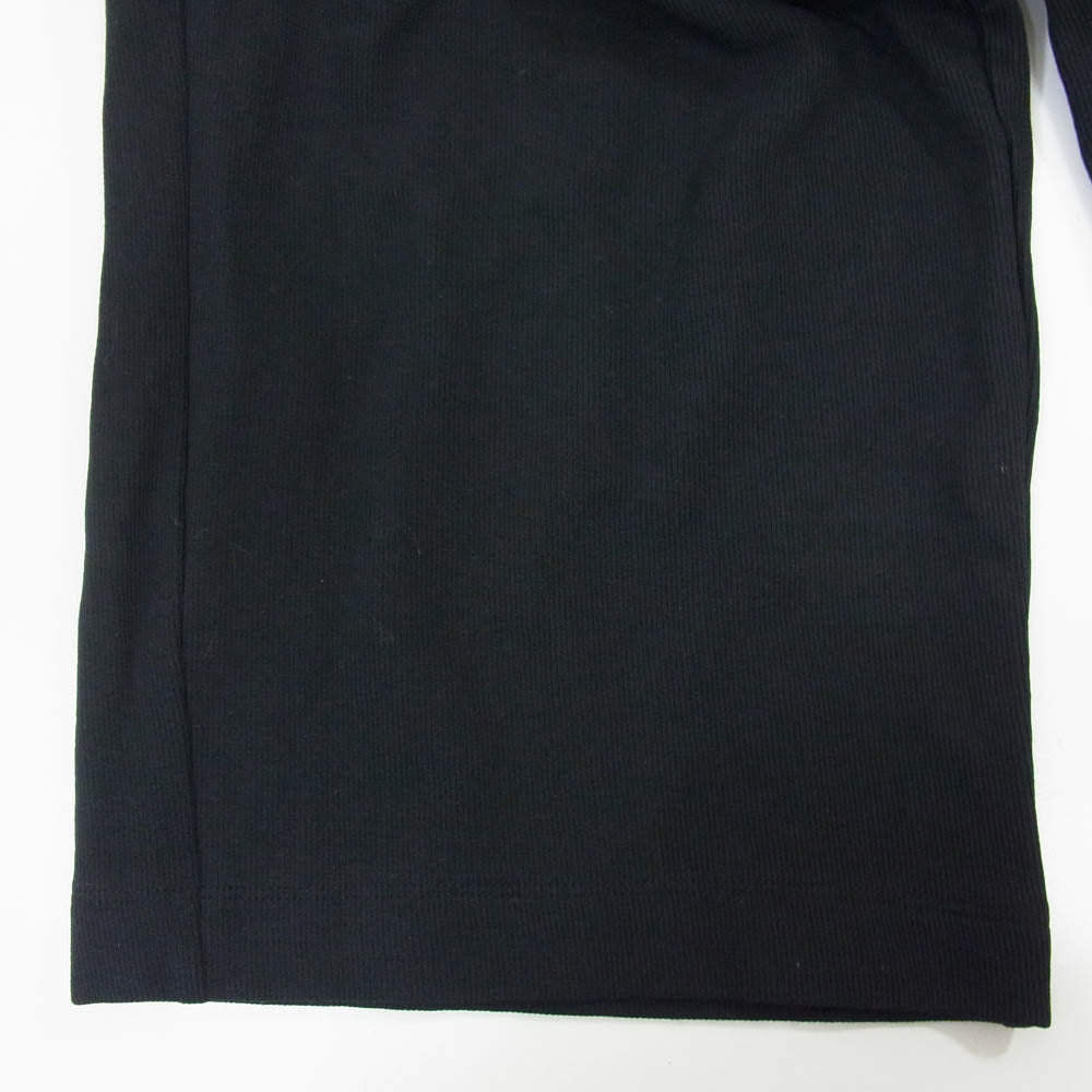 Adam et Rope' アダムエロペ 24SS GAY-04100-A ダブルフェイス ジャージー セットロンパース ブラック系 F【新古品】【未使用】【中古】