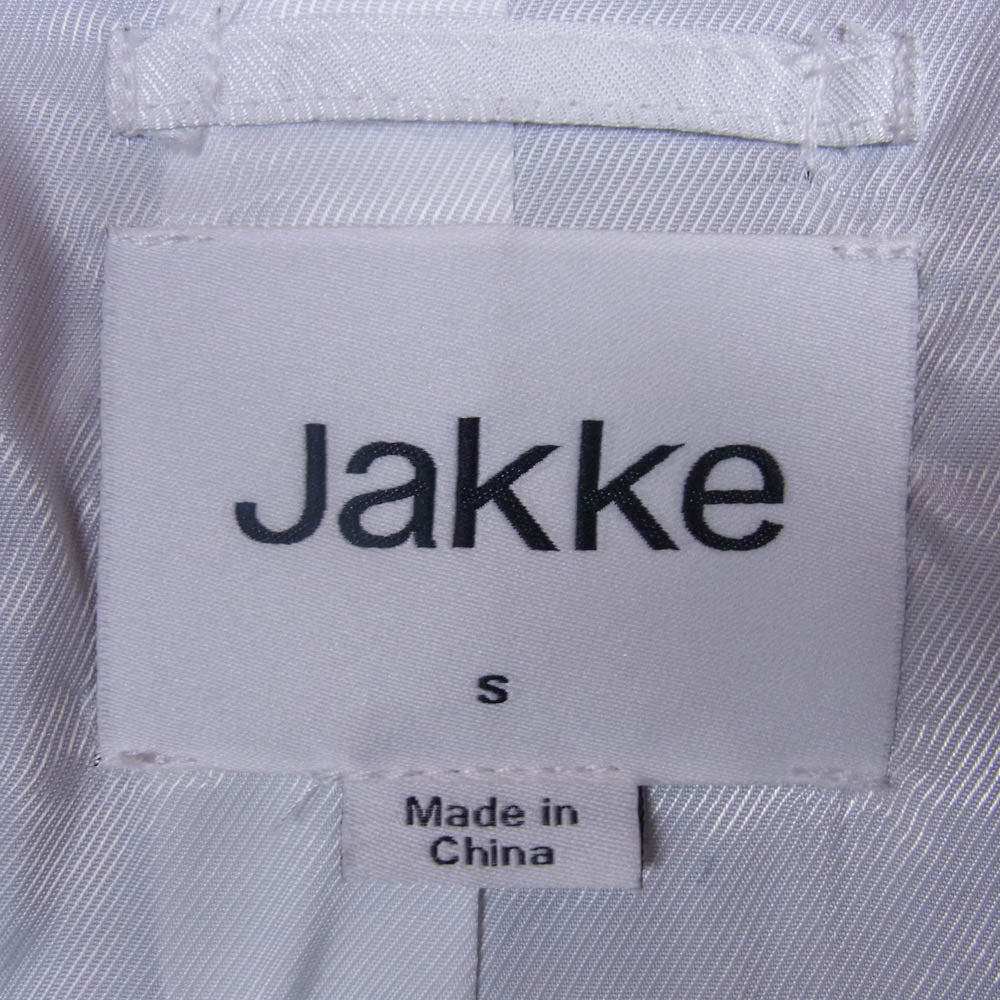 ジャッキー ボア ジャケット ミドルコート グレー系 S【中古】