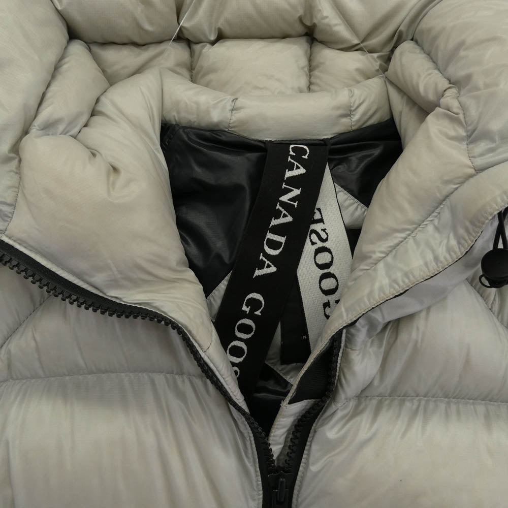 CANADA GOOSE カナダグース 2239L サザビーリーグタグ CYPRESS PUFFER サイプレス パッファー ダウンジャケット ワッペン付 グレー系 S【中古】